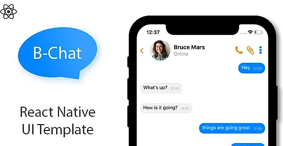 B Chat - React Native UI Template