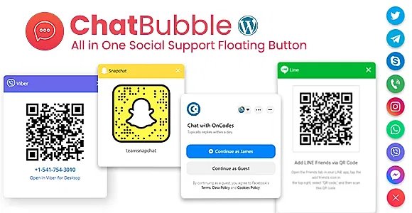 ChatBubble by OnCodes WordPress Plugin