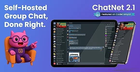 ChatNet - PHP Chat Room & Private Chat Script
