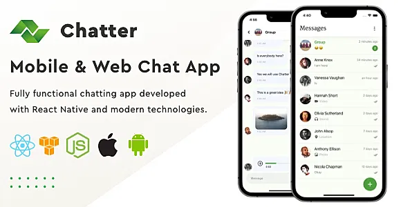 Chatter | Mobile & Web Chat App