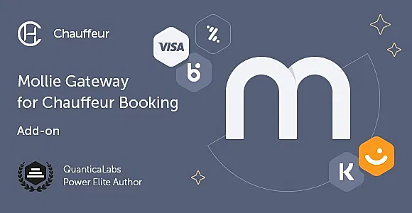 Chauffeur Taxi Booking System for WordPress Add-on:Mollie WordPress Plugin