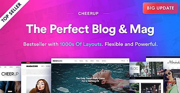 CheerUp WordPress Theme