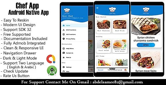 Chef App - Android Native App