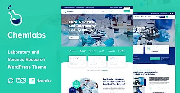 Chemlabs WordPress Theme