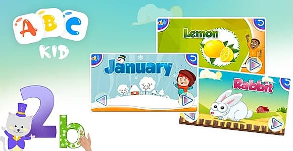 Child Learning ABC App - Android App