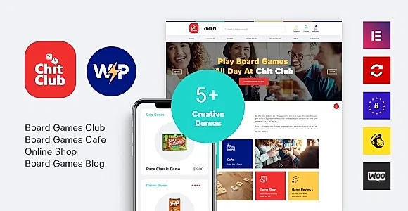 Chit Club WordPress Theme