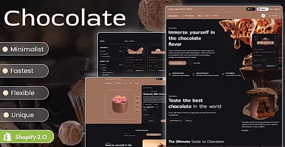 Chocolate - Shopify 2.0 Cake Shop Theme