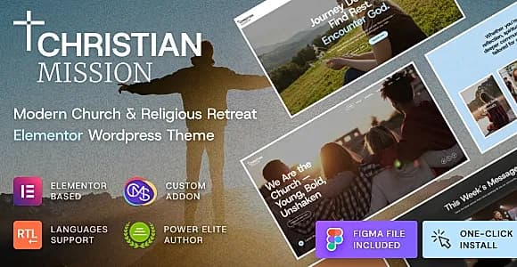Christian Mission WordPress Theme