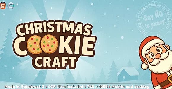 Christmas Cookie Craft - HTML5 Christmas game