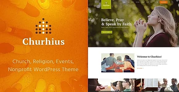 Churhius WordPress Theme