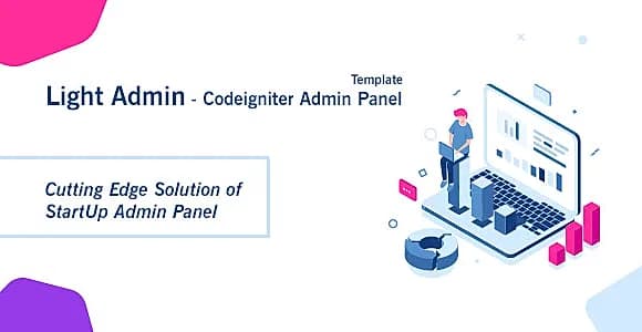 CI StartUp Admin Panel Template + Login Auth