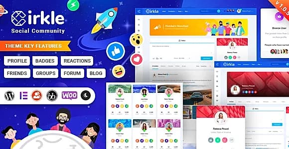 Cirkle WordPress Theme