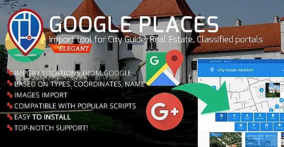 City Guide - Google Places/Businesses Import