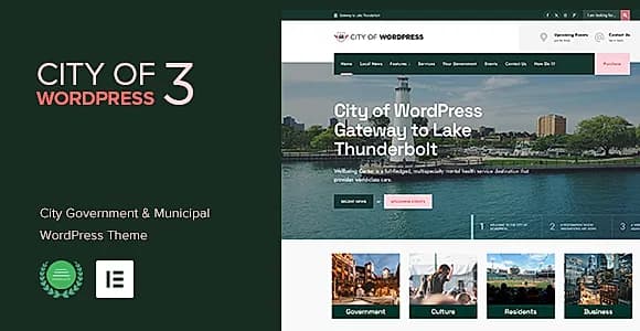 City of WP WordPress Theme