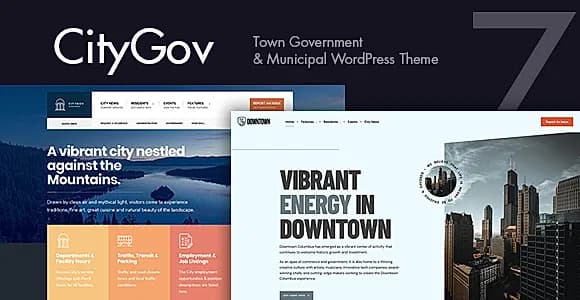 CityGov WordPress Theme