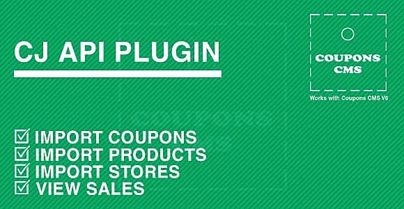 CJ Plugin for Coupons CMS