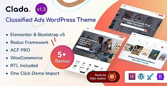 Clada WordPress Theme