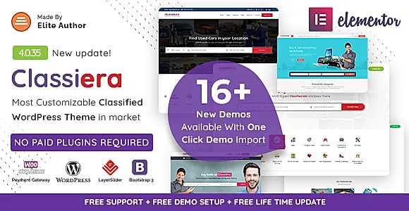 Classiera WordPress Theme