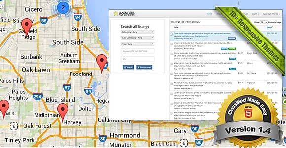 Classified Made Easy - PHP Script