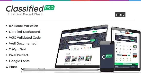 Classified Pro - Listing HTML Template