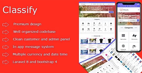 Classify PHP Ads Script