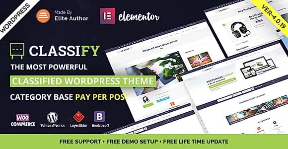 Classify WordPress Theme