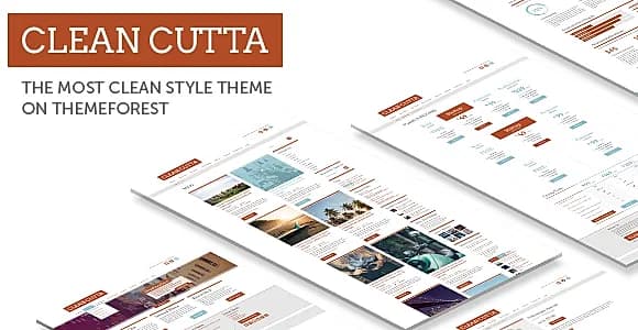 Clean Cutta WordPress Theme