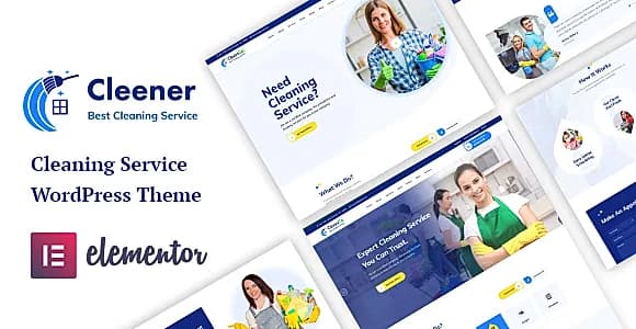 Cleener WordPress Theme