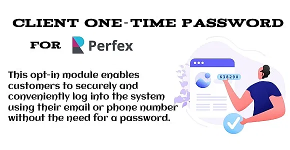 Client One-Time Password Module For Perfex CRM