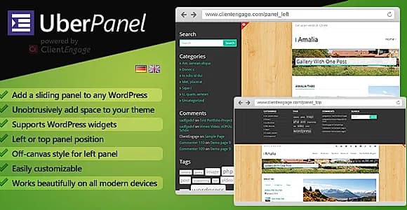 ClientEngage UberPanel for WordPress WordPress Plugin