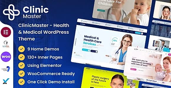ClinicMaster WordPress Theme