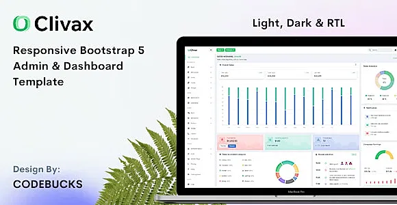 Clivax - Bootstrap 5 UI Kit Template