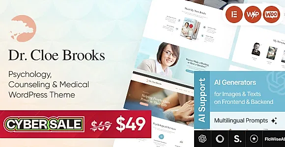 Cloe Brooks WordPress Theme