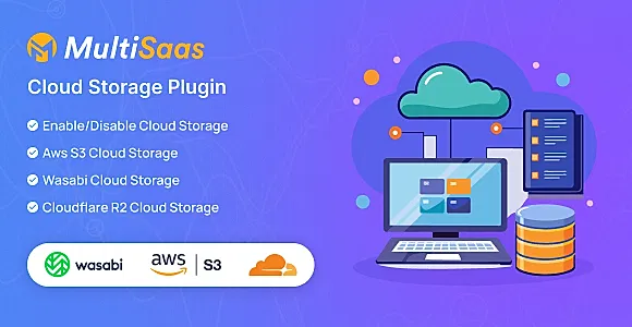 Cloud Storage Plugin - Multisaas Multi-Tenancy Multipupose Platform (SAAS)