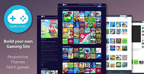 CloudArcade - HTML5 / Web Game Portal CMS