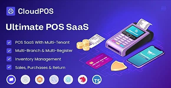 CloudPOS - Ultimate SaaS POS, Sales, Purchase & Inventory Management System