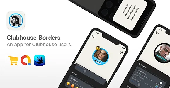 Clubhouse Borders - NEW! Add Profile border for Clubhouse