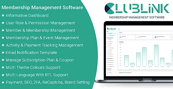 Clublink SaaS - Membership Management Software