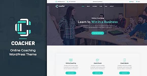 Coacher WordPress Theme