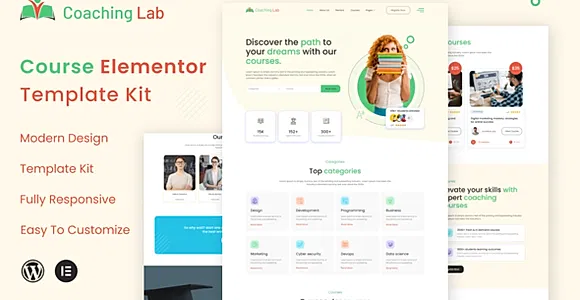 Coaching Lab - Coaching Center Elementor Template Kit