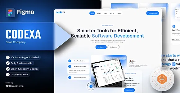 Codexa - Saas Company Figma