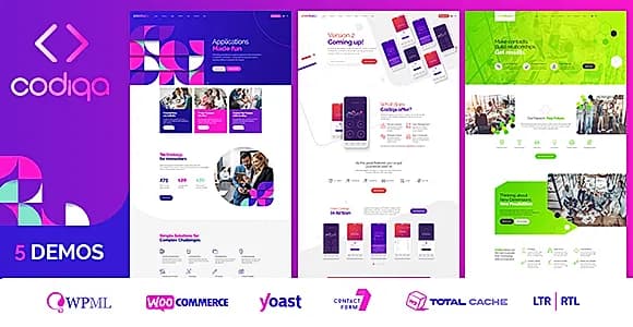 Codiqa WordPress Theme