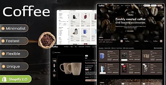 Coffee - Shopify 2.0 eCommerce Theme