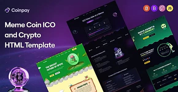 Coinpay - Meme coin ICO & Crypto Template