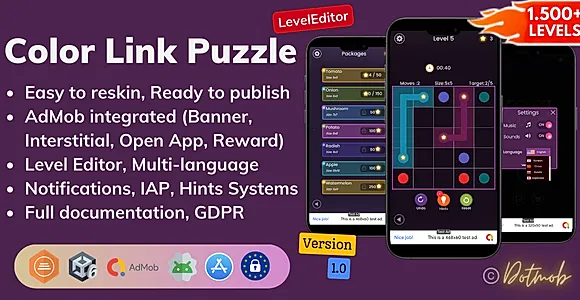 Color Link Puzzle - Unity Complete Project