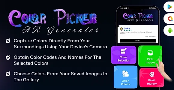 Color picker - AR Generator - Custom Color Picker - Color Palette - AR Photo Color Picker