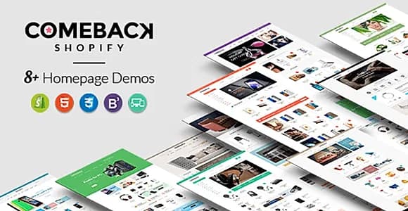 Comeback - Advanced Shopify Theme Option | Drag and Drop Page Builders