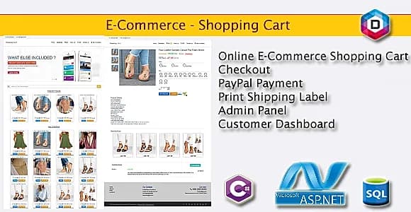 E-Commerce - Shopping Cart