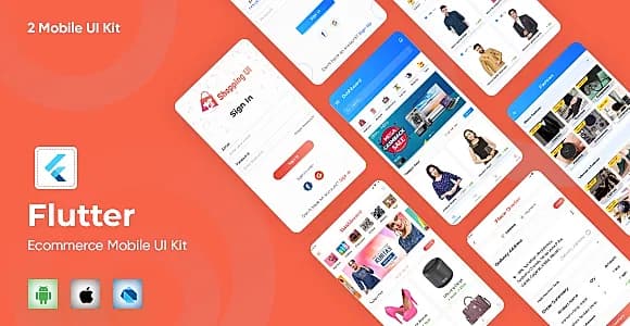 E-Commerce UI Template in Flutter