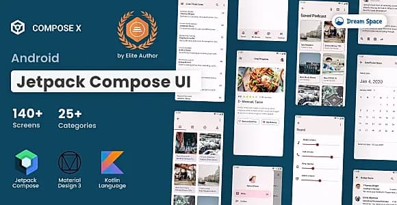 ComposeX - Android Jetpack Compose UI 1.2